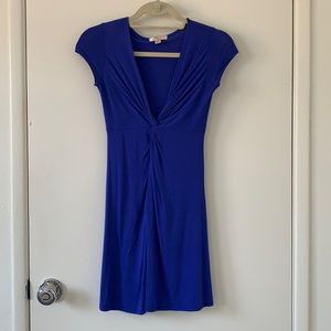 URBAN OUTFITTERS | Blue Twist Front Dress